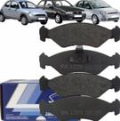 Pastilha freio dianteira fiesta 1.0/1.3 1995 em diante ford ka