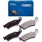 Pastilha freio dianteira - moto honda nx 150/350/sahara n - n917