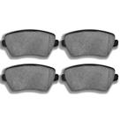 PASTILHA FREIO DIANTEIRA para CAPTUR 1.6 16V 17/ DUSTER 1.6