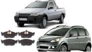 Pastilha Freio Dianteira Teves - Doblo 01 A 10 / Idea 05 A 09 / Palio 98 A 09 / Punto 07 A 09
