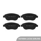 Pastilha Freio Dianteiro C3 Picasso 2012 a 2016 Syl 1331