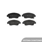 Pastilha Freio Dianteiro Civic 1991 a 1997 Syl 1251