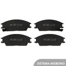 Pastilha Freio Dianteiro Excel 1992 a 1995 Syl 1261