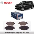 Pastilha freio dianteiro orig bosch citroen c3 picasso 2013