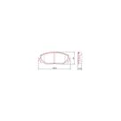 Pastilha Freio Dianteiro Rav4 2012 a 2024 Ferodo HQF-4129C