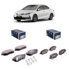 Pastilha Freio Dianteiro Traseiro Corolla 1.8 GLi 2.0 XEi Altis 2015 2016 2017 2018 2019