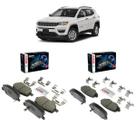 Pastilha Freio Dianteiro Traseiro Jeep Compass 2017 2018 2019 2020 2021 2022 2023 2024 Pastilha Freio Dianteiro Traseiro Jeep Compass 2017 2018 2019 2020 2021 2022 2023 2024