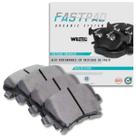 Pastilha Freio Disco Traseiro Cerâmica BMW Série 1, 2, 3 e 4 2010/... Willtec