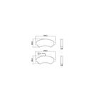 Pastilha Freio Ducato 2018 a 2023 Jurid HQJ-2474A