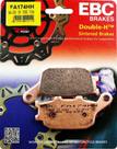 Pastilha Freio EBC Traseira MT 07 MT 09 Hornet ABS CB 300 ABS Bandit 650 1200 V-Strom 650 1000 Ninja 650 Versys 1000