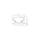 Pastilha Freio Freelander 2 2006 a 2012 Jurid HQF-4095C