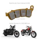 Pastilha Freio Sinterizada Dianteira Cobreq N-1619 Harley Davidson XL 1200 883 Iron