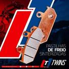 Pastilha Freio Sinterizada LT1 Twins Ninja 250/300 Dianteira/Traseira