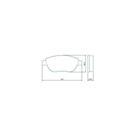 Pastilha Freio Stilo 2002 a 2009 Jurid HQJ-2206