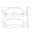 Pastilha Freio Tk101 Marrua 06 Ranger 9412 Explorer 9505 Dianteira