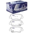 Pastilha freio traseira akebono - elantra 07 a 09 / opirus 06 a 08 / optima 06 a 08 / rexton 03 a 06 / sonata 06 a 09 / soul 09 a 13 - syl5263
