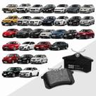 Pastilha Freio Traseira Fras-le 80 100 A1 A3 A4 A6 S3 TT C3 C4 307 2008 Fluence Mégane Sandero Scénic Cordoba Ibiza Bora EOS Fusca Golf Jetta Polo