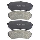 Pastilha Freio Traseira HILUX SW4 PRADO LEXUS GS470 03...Cerâmica - Willtec