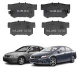 Pastilha freio traseira new civic 2006 em diante acord Pastilha freio traseira new civic 2006 em diante acord
