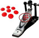 Pastilha para Pedal Pearl Eliminator e Demon Drive D-Tuner Red NP-283N/7 Traction Grip