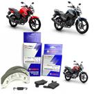 Pastilha + Patim Lona Freio Fazer Factor 150 125 2016 A 2024