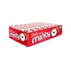 Pastilha Rolly Minty 12 Unidades 348g Sabor Morango