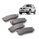 Pastilha Traseira Eclipse 2.4 16v 99/pajero Io/tr4 2.0 16v