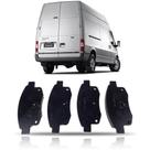 Pastilha traseira ford transit 2008 a 2013