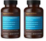 Pastilhas Amazon Elements Elderberry Complex - 60 Unidades para Adultos