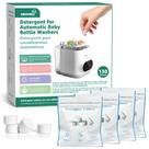 Pastilhas de detergente GROWNSY Official 130 unidades para lavadora de mamadeiras