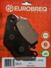 Pastilhas de Freio Eurobreq EBM110 - YAMAHA MT03 (2015) - YZF (2015) TRASEIRA - XMAX Traseira