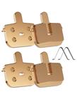 Pastilhas de freio para scooter stio MAX G3 resistentes ao calor, 2 pares