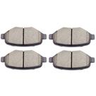 Pastilhas de freio SCITOO D1377 Rear Ceramic para Ford Edge/Explorer