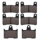 Pastilhas de freio semimetálicas dianteiras traseiras SOLLON para Suzuki GSXR Pastilhas de freio semimetálicas dianteiras traseiras SOLLON para Suzuki GSXR