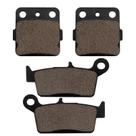 Pastilhas de freio Sollon dianteiras e traseiras semimetálicas para Honda CR80/CR85 Pastilhas de freio Sollon dianteiras e traseiras semimetálicas para Honda CR80/CR85