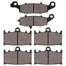 Pastilhas de freio SOLLON para modelos Kawasaki Vulcan 2000 e 1700 Pastilhas de freio SOLLON para modelos Kawasaki Vulcan 2000 e 1700