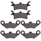 Pastilhas de freio SOLLON para Polaris Sportsman 500 400 600 700 800 ATV Pastilhas de freio SOLLON para Polaris Sportsman 500 400 600 700 800 ATV