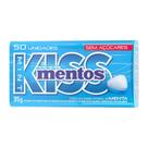 Pastilhas Mentos Kiss Menta Lata Com 50 Unidades