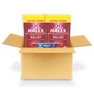 Pastilhas para tosse Halls Relief Cherry 400 gotas + 9 de mento-lipto