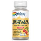 Pastilhas SOLARAY B-12 + Metil Folato 60 unidades