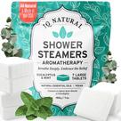 Pastillas Aromáticas para Ducha IQNATURAL de Eucalipto y Menta