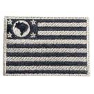 Patch Bordado Bandeira de São Paulo em Baixa Visibilidade 6,5 x 4,5cm Patch Bordado Bandeira de São Paulo em Baixa Visibilidade 6,5 x 4,5cm