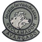 Patch Bordado Reclamador Avançado em Baixa Visibilidade 6,0 x 6,5cm Patch Bordado Reclamador Avançado em Baixa Visibilidade 6,0 x 6,5cm