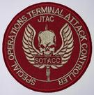Patch Bordado SOTACC JTAC de Operações Especiais Patch Bordado SOTACC JTAC de Operações Especiais