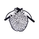 Patch Bordado Termo-adesivo Engraçado Hippie Rock Biker Punk Para Costura Em Roupas