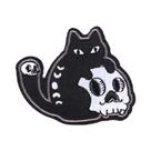 Patch Bordado Termo-adesivo Engraçado Hippie Rock Biker Punk Para Costura Em Roupas