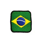 Patch Bordado Termocolante BANDEIRA Brasil Patch Bordado Termocolante BANDEIRA Brasil