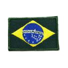 Patch Bordado Termocolante BANDEIRA Brasil Patch Bordado Termocolante BANDEIRA Brasil