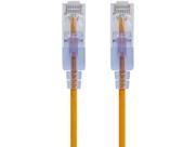 Patch Cable Monoprice Cat6A, 14 pés, amarelo, pacote com 10