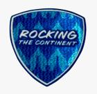 Patch copa américa rocking the continent 2024 oficial conmebol